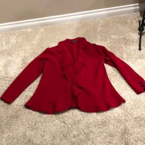 Red jacket